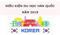 Từ 01/10/2019 Thông báo chính thức từ ĐSQ Hàn Quốc về một số thay đổi về du học Hàn Quốc